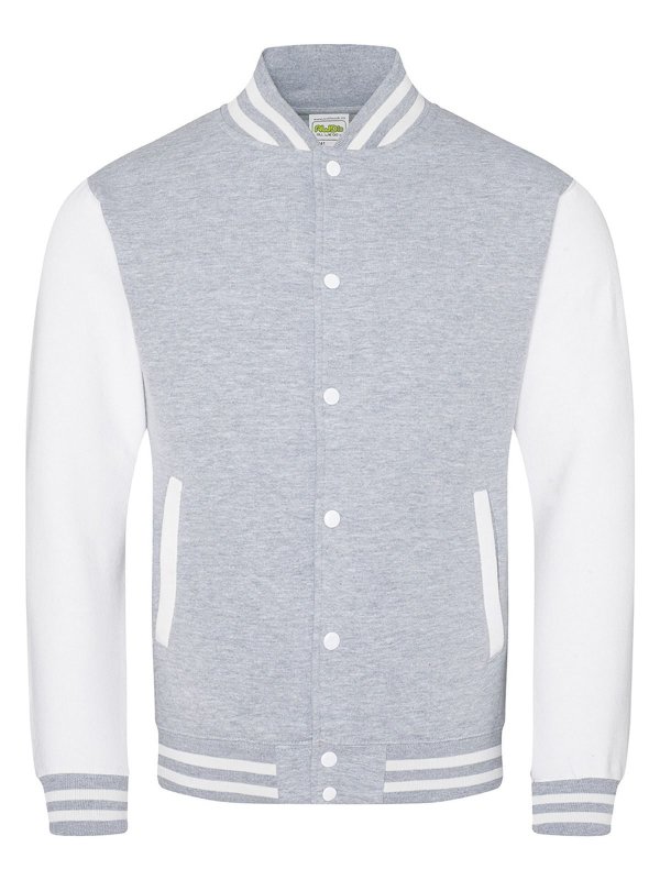 heather grey/white